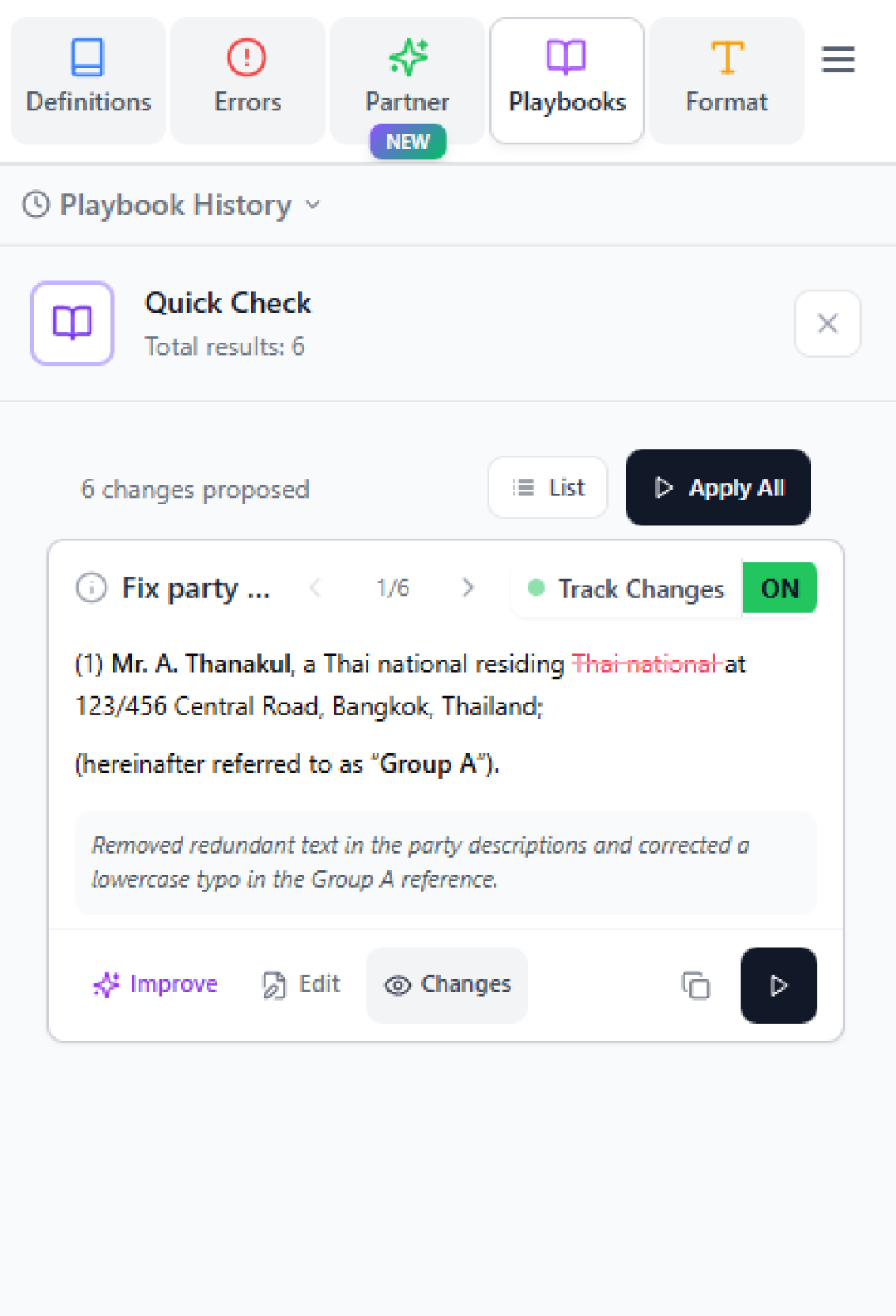 Sonar Legal Screenshot 4